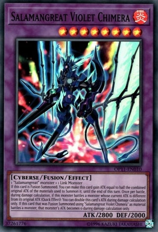 Salamangreat Violet Chimera (11010) (OP11) - YuGiOh Single