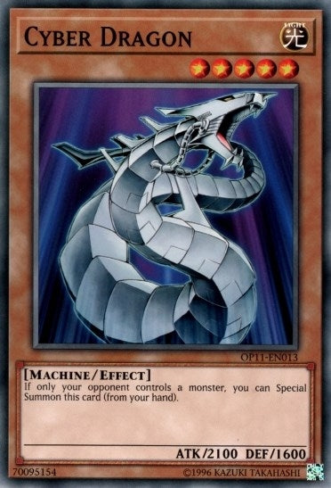 Cyber Dragon (11013) (OP11) - YuGiOh Single