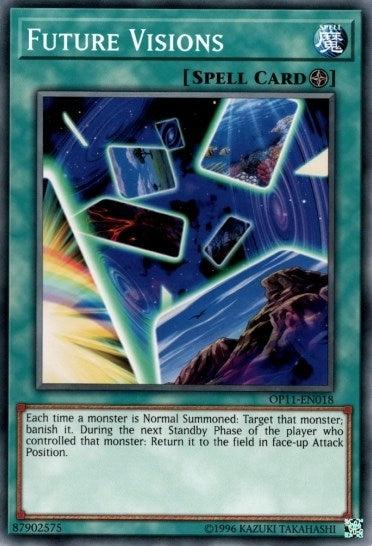 Future Visions (11018) (OP11) - YuGiOh Single