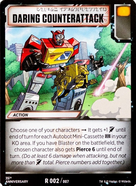 Daring Counterattack (2) [BvS35] - Transformers TCG Single