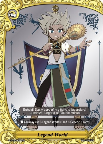 Legend World (RR Foil) (Character Flag) (20020) [S-TD02] - Future Card BuddyFight Single
