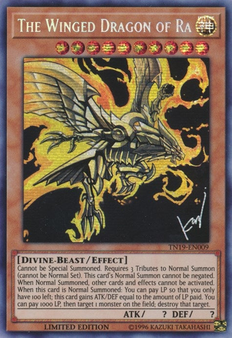 The Winged Dragon of Ra (19009) (CT16) - YuGiOh Single