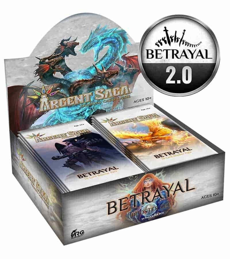 Argent Saga TCG: Betrayal 2.0 Booster Box [BET] - Argent Saga TCG Sealed