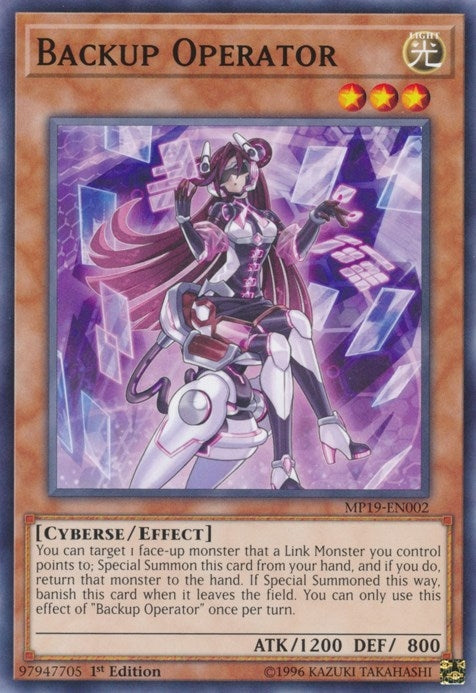 Backup Operator (19002) (MP19) - YuGiOh Single