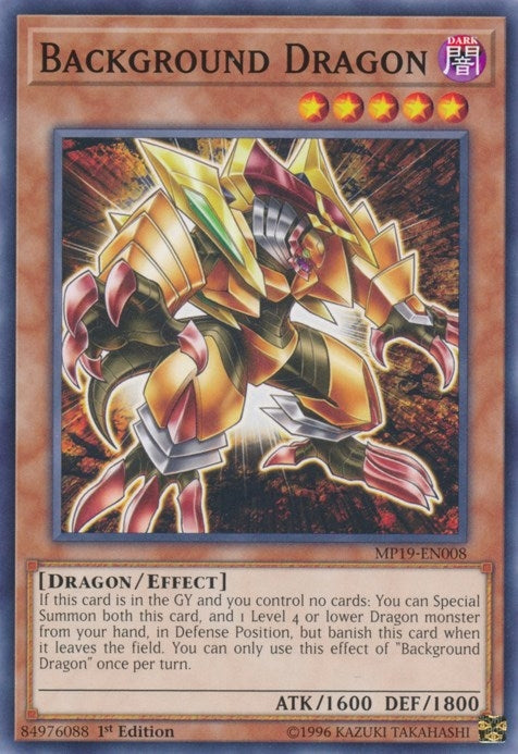 Background Dragon (19008) (MP19) - YuGiOh Single