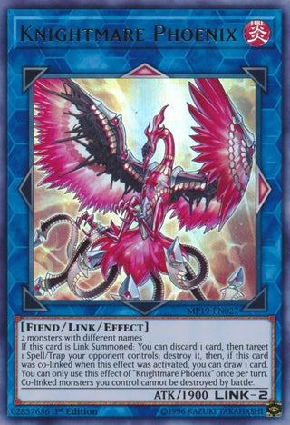Knightmare Phoenix (19027) (MP19) - YuGiOh Single