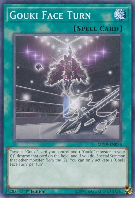Gouki Face Turn (19036) (MP19) - YuGiOh Single