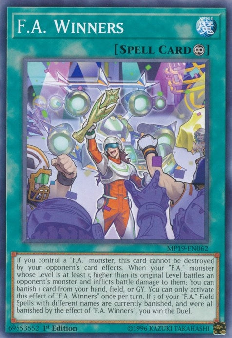 F.A. Winners (19062) (MP19) - YuGiOh Single