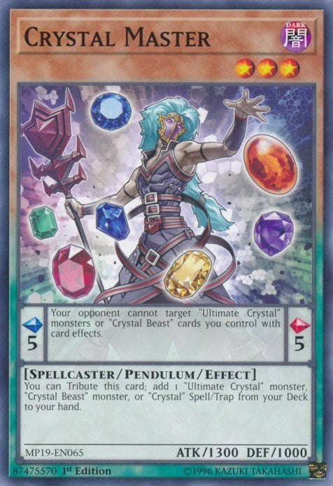 Crystal Master (19065) (MP19) - YuGiOh Single