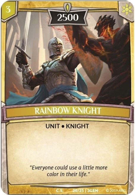 Rainbow Knight (20) [GEN] - Argent Saga TCG Single