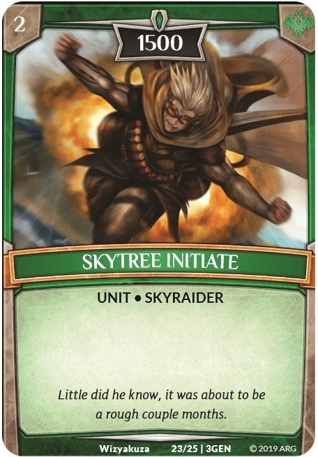 Skytree Initiate (23) [GEN] - Argent Saga TCG Single