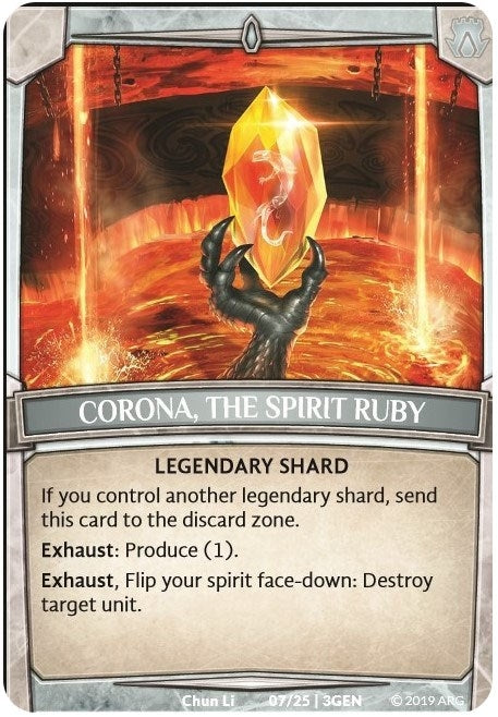 Corona the Spirit Ruby (7) [GEN] - Argent Saga TCG Single