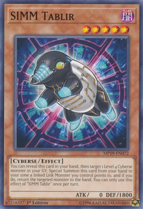 SIMM Tablir (19072) (MP19) - YuGiOh Single