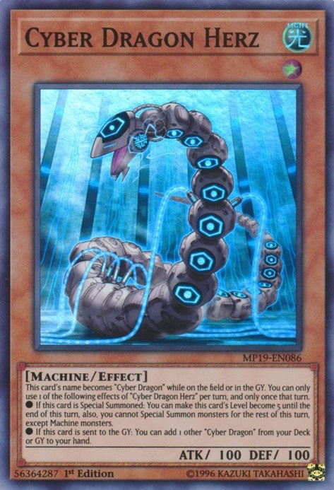 Cyber Dragon Herz (19086) (MP19) - YuGiOh Single
