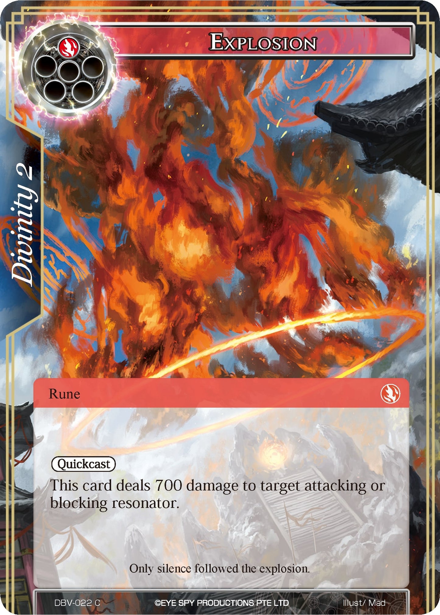 Explosion (22) [DBV] - Force of Will Single