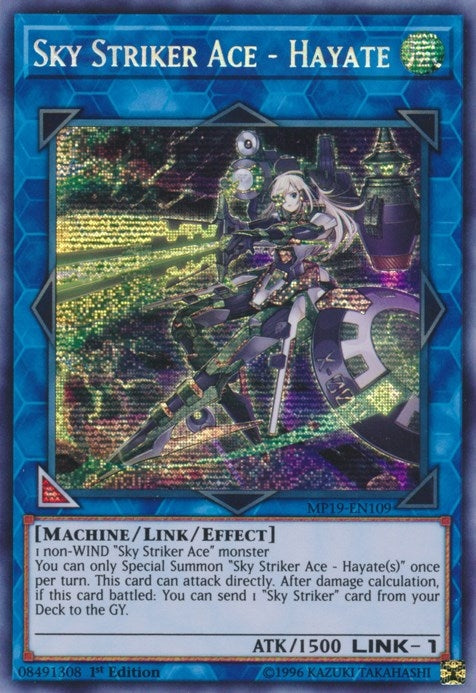 Sky Striker Ace - Hayate (19109) (MP19) - YuGiOh Single