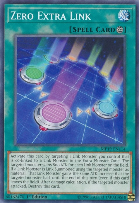 Zero Extra Link (19114) (MP19) - YuGiOh Single