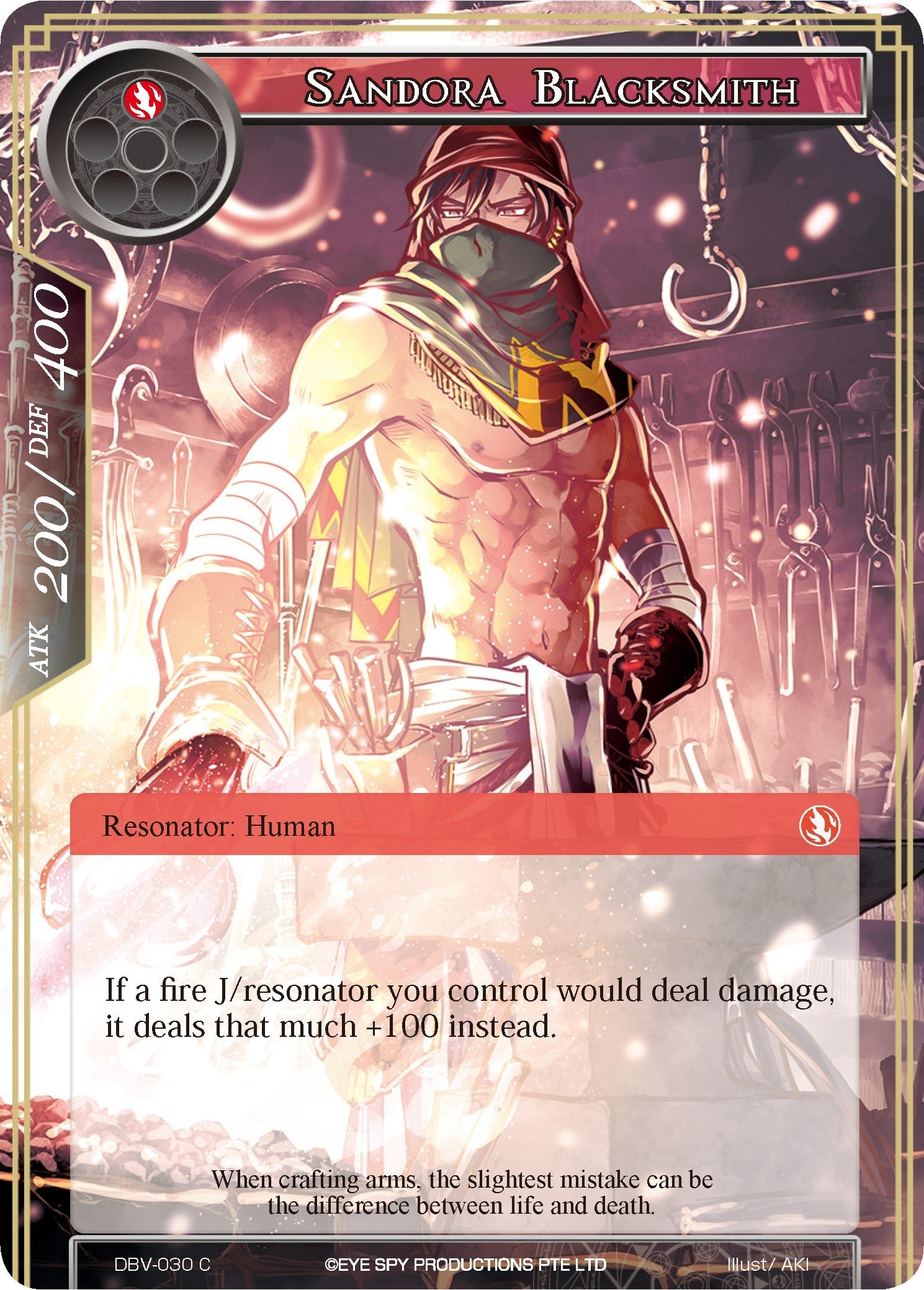 Sandora Blacksmith (30) [DBV] - Force of Will Single