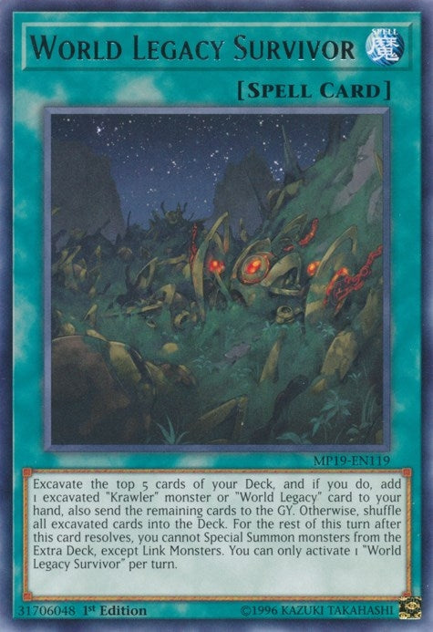 World Legacy Survivor (19119) (MP19) - YuGiOh Single