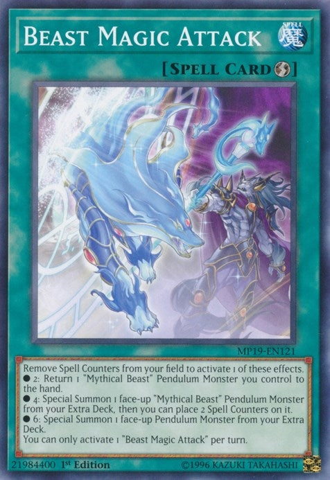 Beast Magic Attack (19121) (MP19) - YuGiOh Single