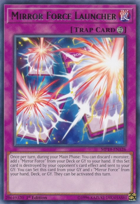 Mirror Force Launcher (19126) (MP19) - YuGiOh Single