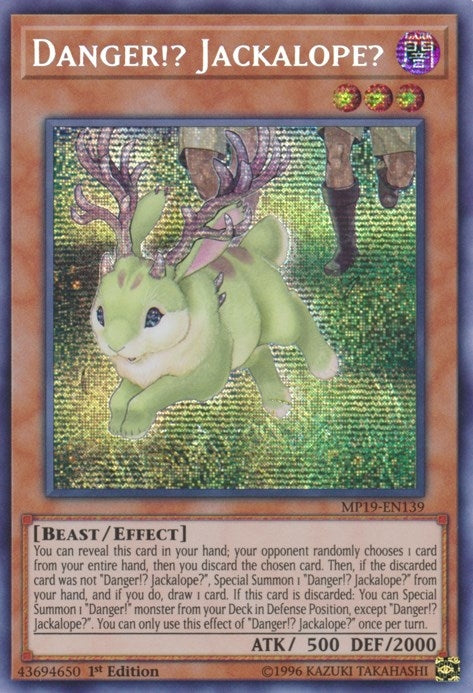 Danger!? Jackalope? (19139) (MP19) - YuGiOh Single