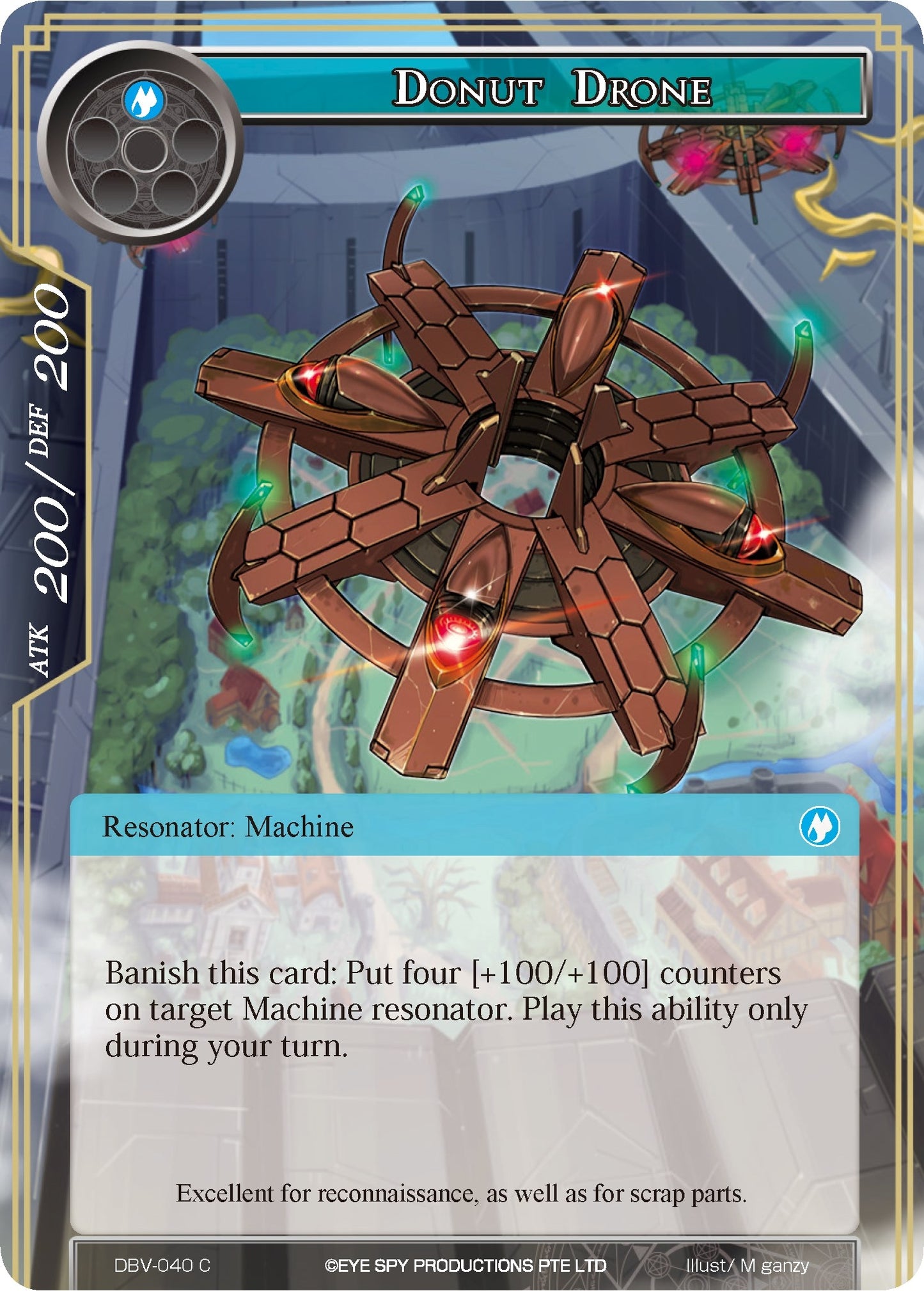 Donut Drone (40) [DBV] - Force of Will Single