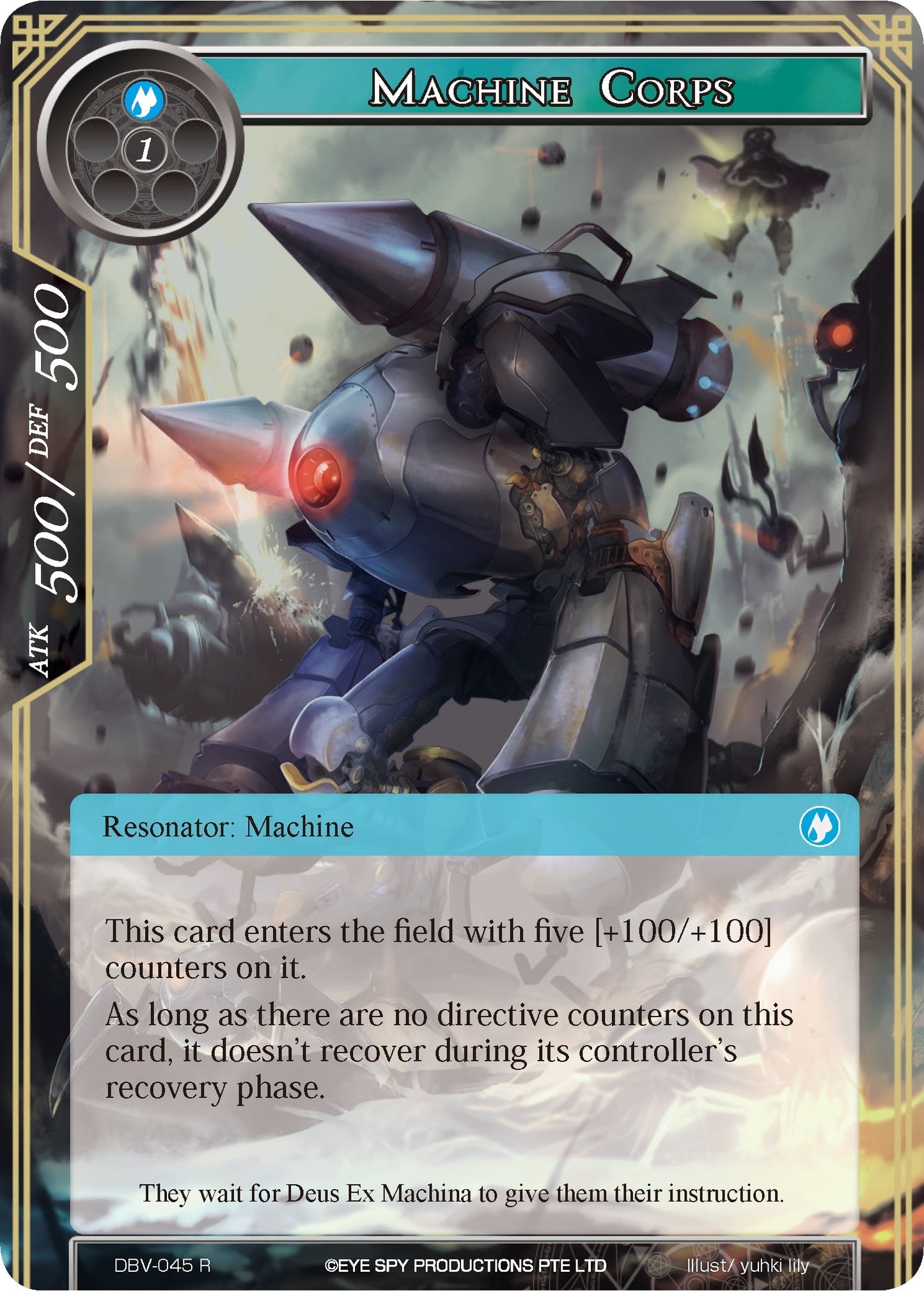 Machine Corps (45) [DBV] - Force of Will Single
