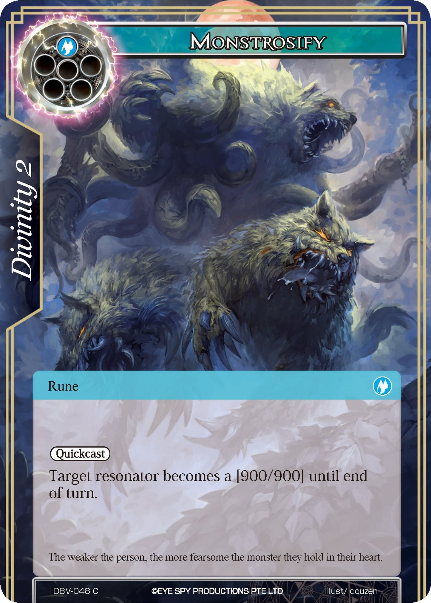Monstrosify (48) [DBV] - Force of Will Single