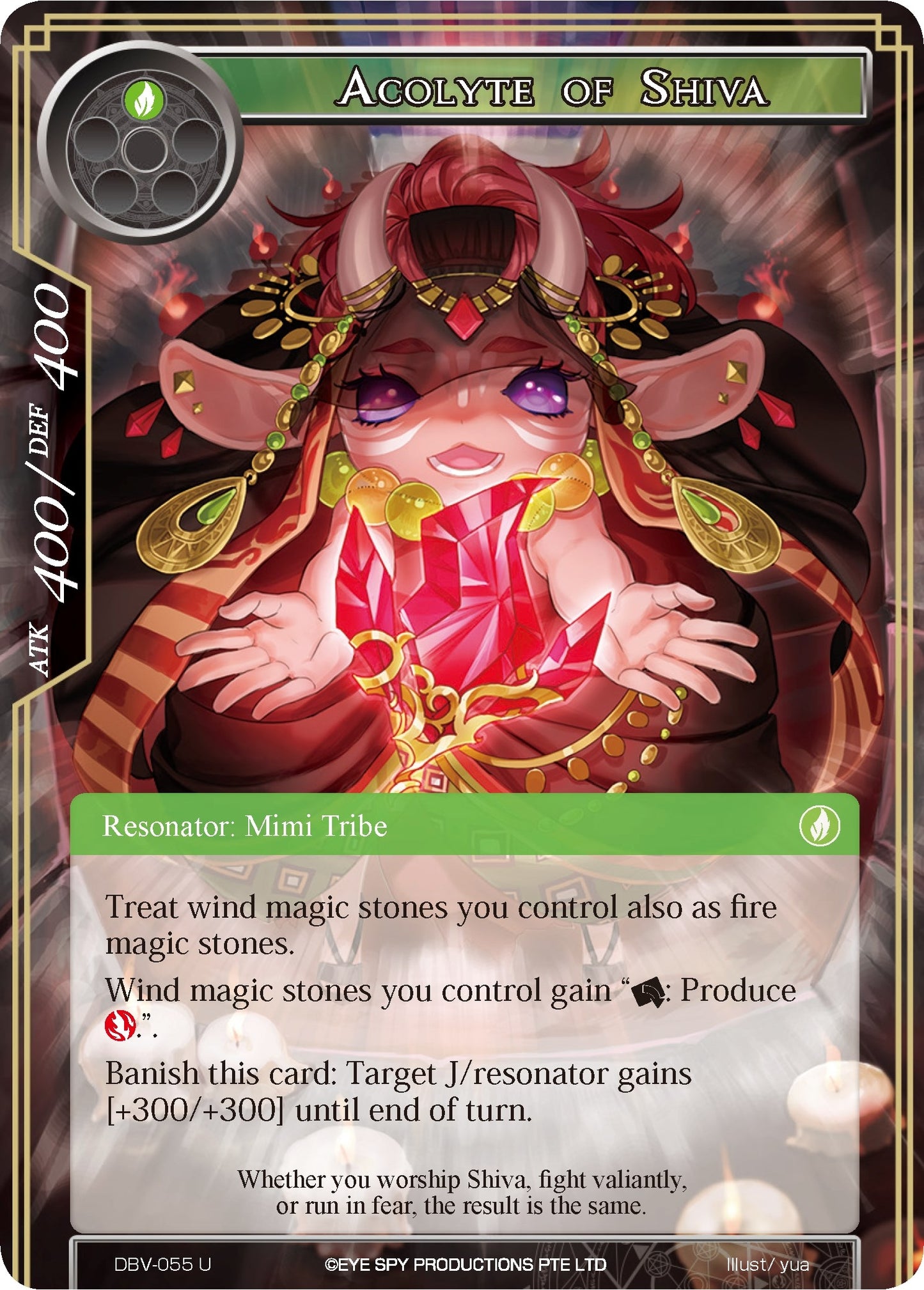 Acolyte of Shiva (55) [DBV] - Force of Will Single