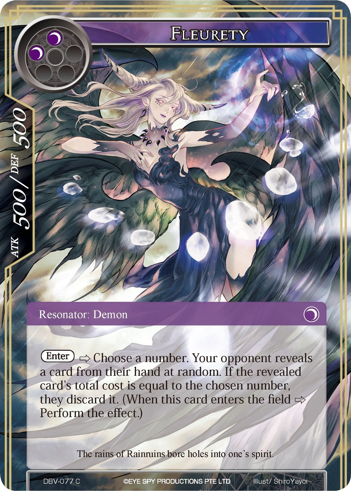 Fleurety (77) [DBV] - Force of Will Single