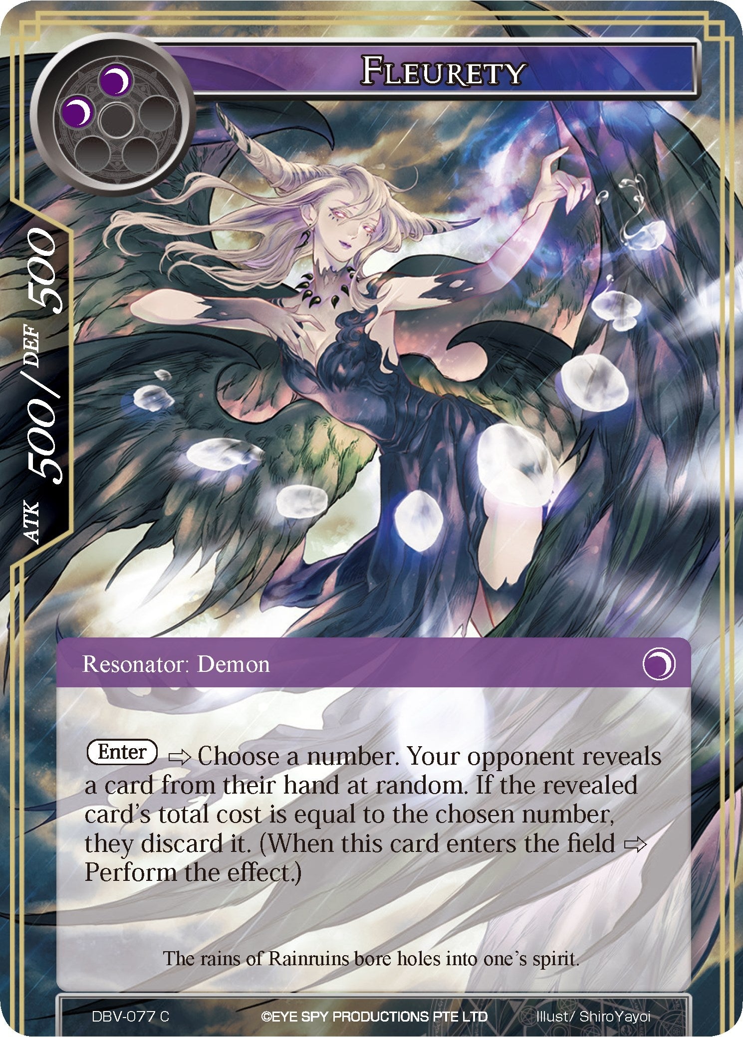 Fleurety (77) [DBV] - Force of Will Single