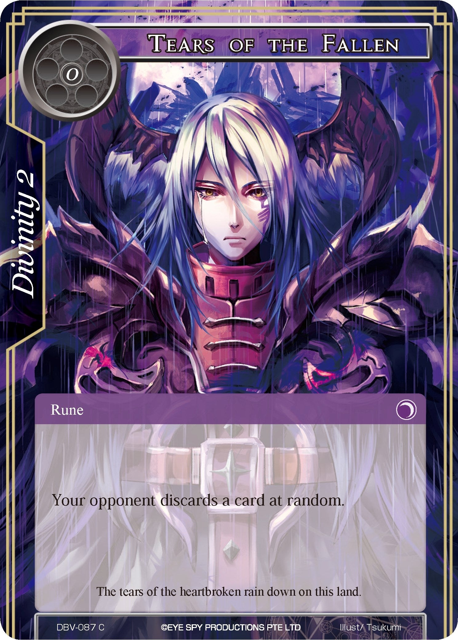 Tears of the Fallen (87) [DBV] - Force of Will Single