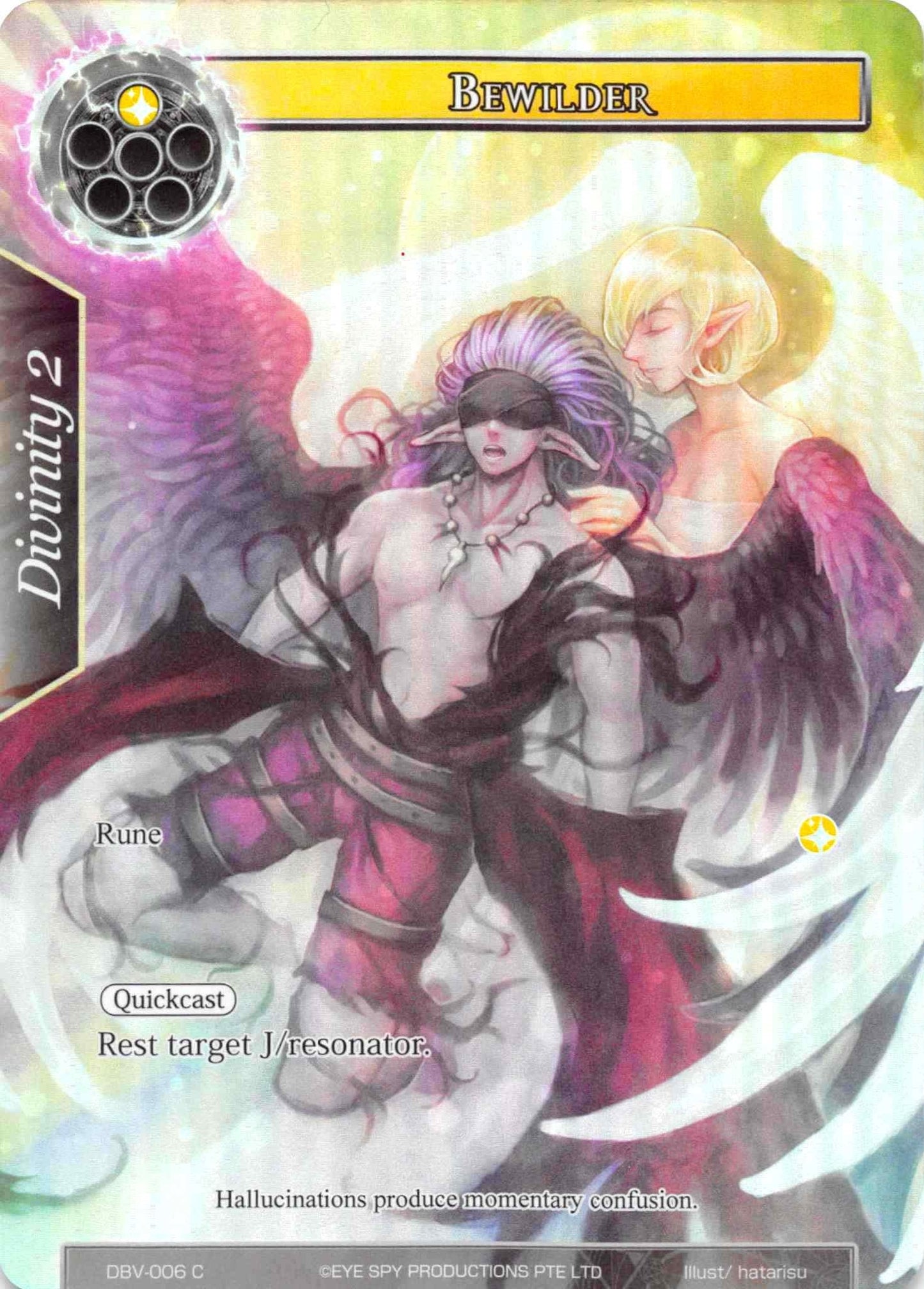 Bewilder (Full Art) (6) [DBV] - Force of Will Single