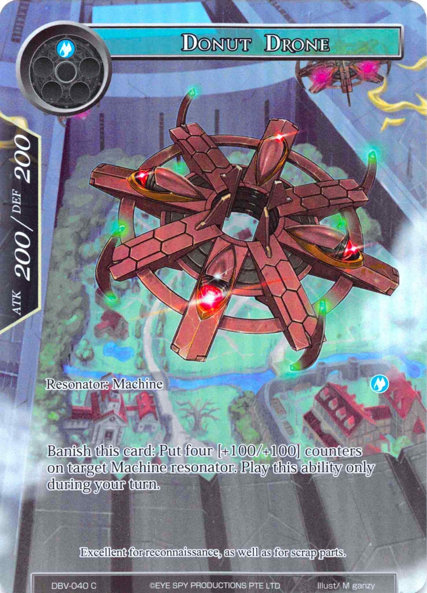 Donut Drone (Full Art) (40) [DBV] - Force of Will Single