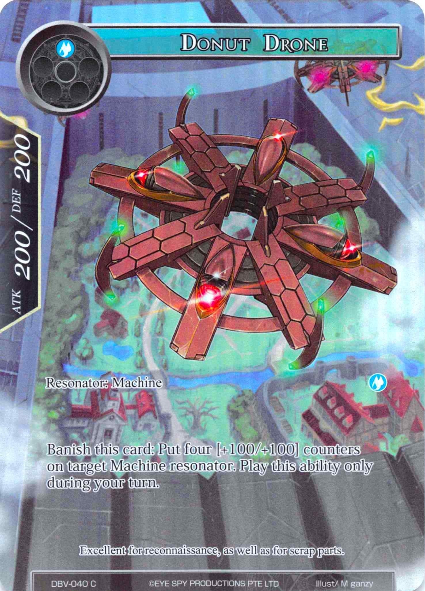 Donut Drone (Full Art) (40) [DBV] - Force of Will Single