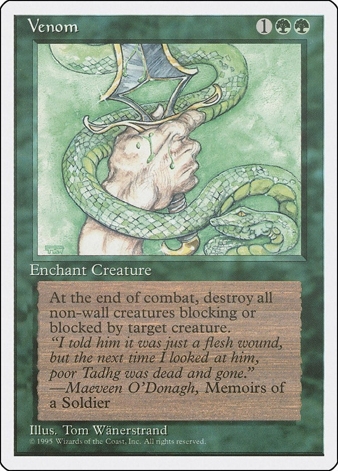 Venom [4ED] - MTG Single