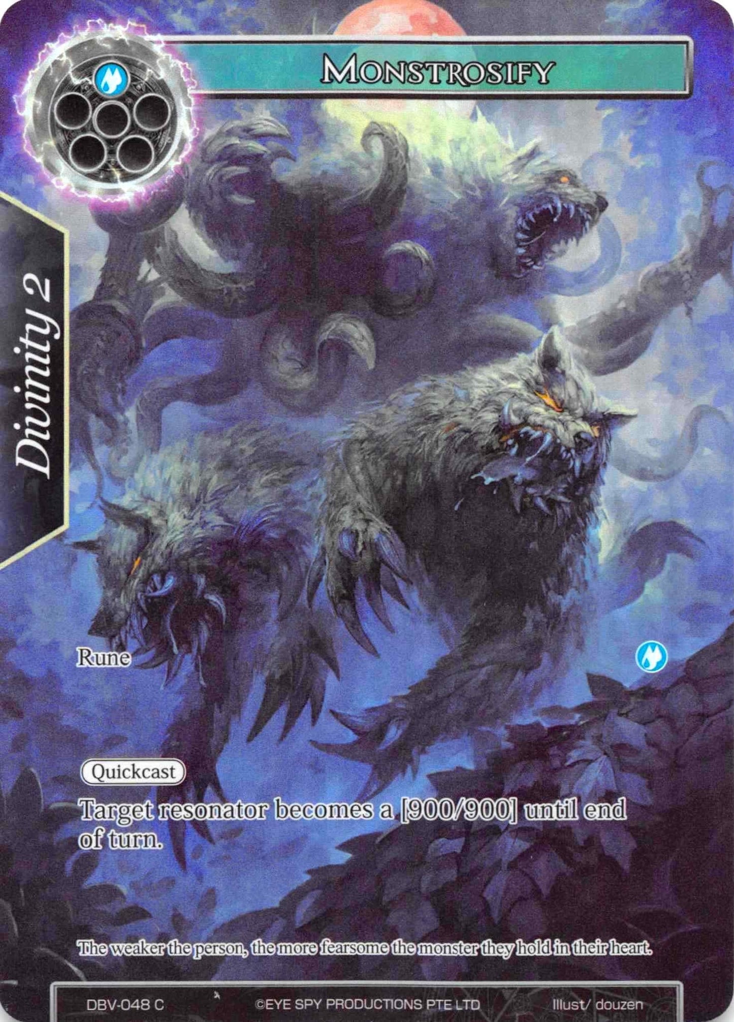 Monstrosify (Full Art) (48) [DBV] - Force of Will Single