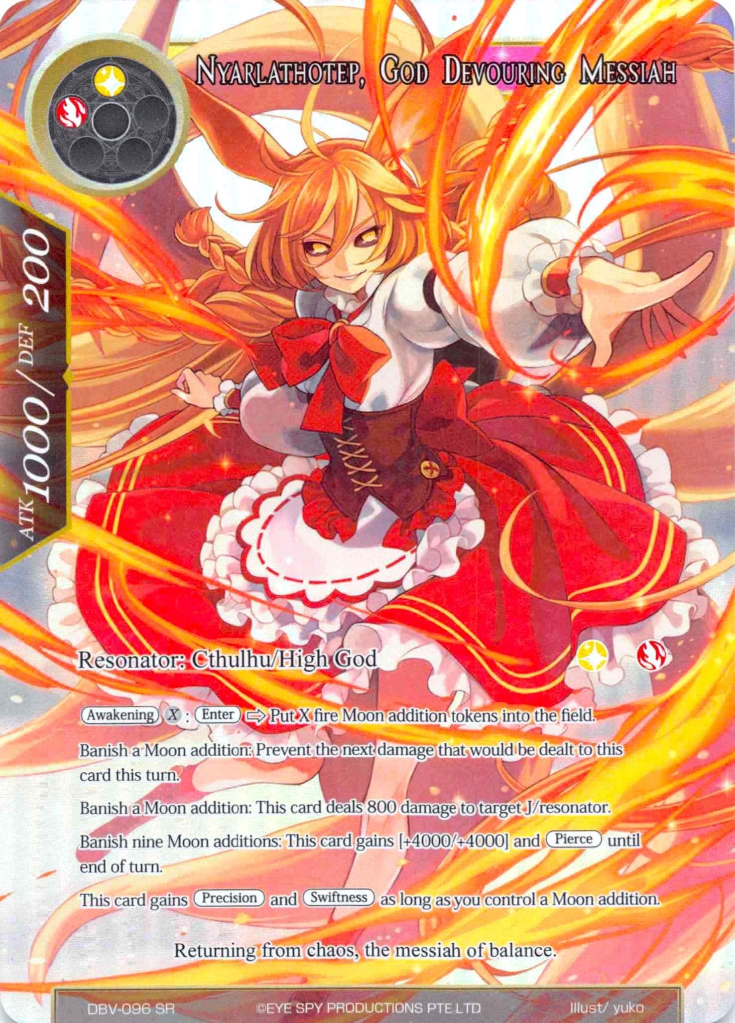Nyarlathotep God Devouring Messiah (Full Art) (96) [DBV] - Force of Will Single