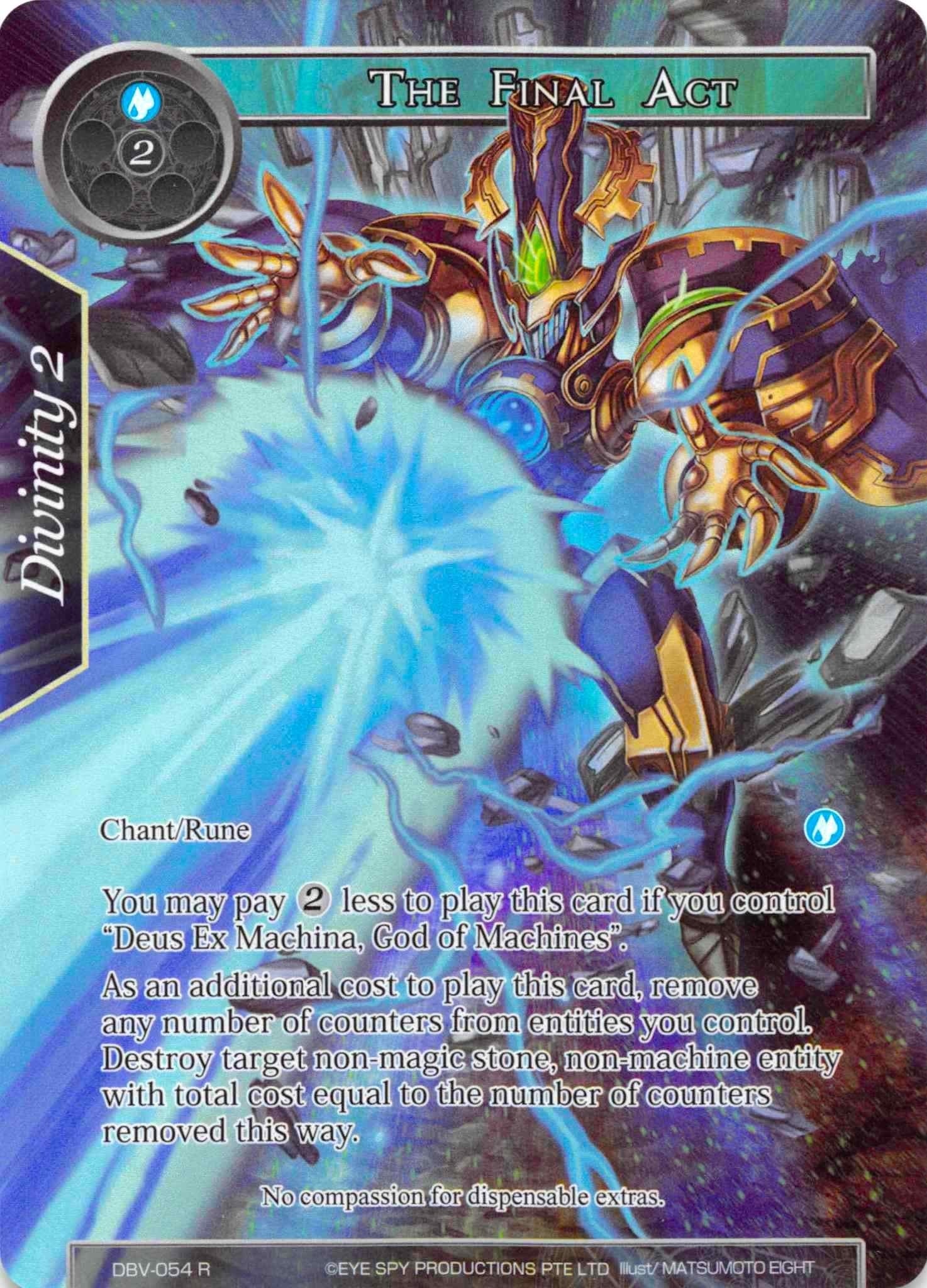 The Final Act (Full Art) (54) [DBV] - Force of Will Single