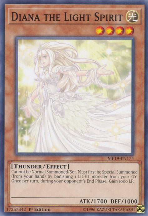 Diana the Light Spirit (19174) (MP19) - YuGiOh Single