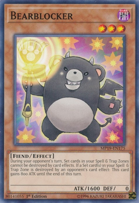 Bearblocker (19175) (MP19) - YuGiOh Single