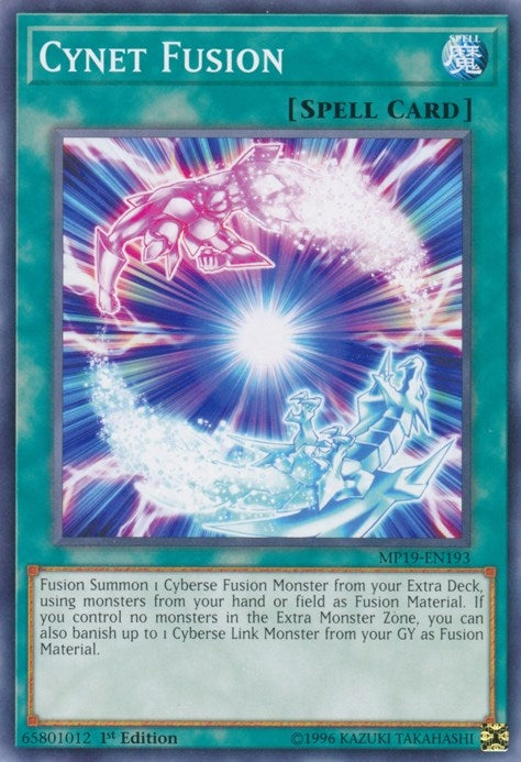 Cynet Fusion (19193) (MP19) - YuGiOh Single