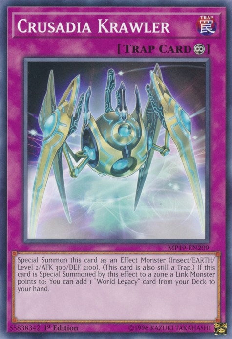 Crusadia Krawler (19209) (MP19) - YuGiOh Single