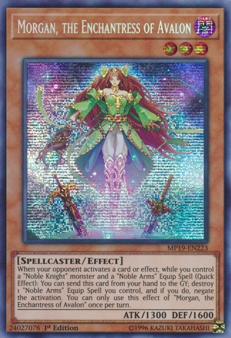 Morgan the Enchantress of Avalon (19223) (MP19) - YuGiOh Single