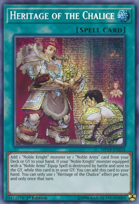Heritage of the Chalice (19224) (MP19) - YuGiOh Single