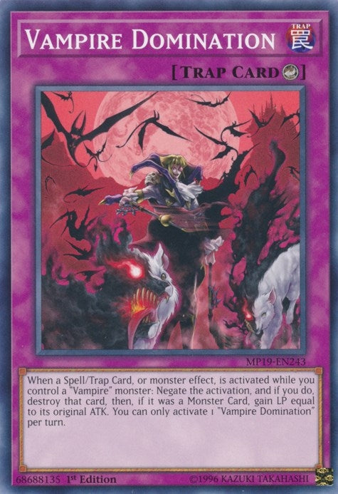Vampire Domination (19243) (MP19) - YuGiOh Single
