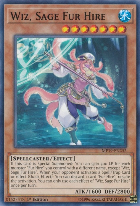 Wiz Sage Fur Hire (19252) (MP19) - YuGiOh Single