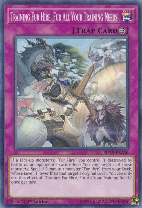 Training Fur Hire Fur All Your Training Needs (19256) (MP19) - YuGiOh Single