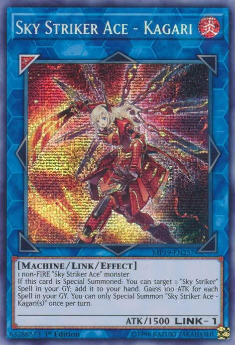 Sky Striker Ace - Kagari (19257) (MP19) - YuGiOh Single